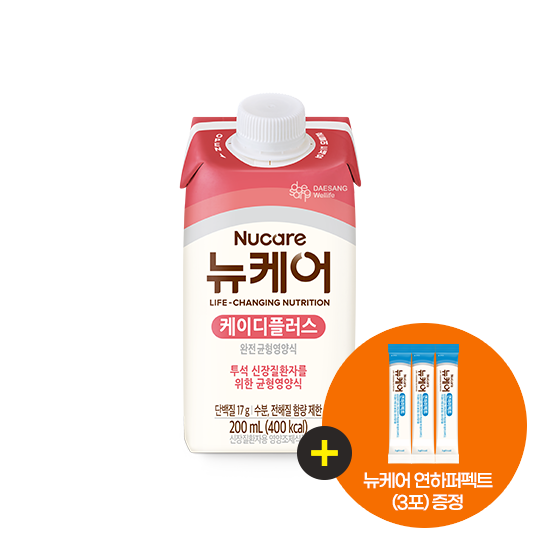 [체험팩증정] 뉴케어 케이디플러스 200ml (30팩) + 뉴케어 연하퍼펙트 (3포) 증정 