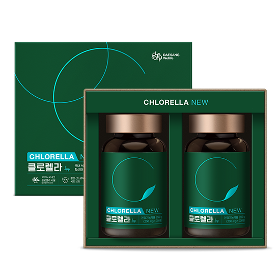 [웰니스 레터] 클로렐라 NEW SET /93일분 + 꿀 자몽 홍삼 (3입) 증정_3