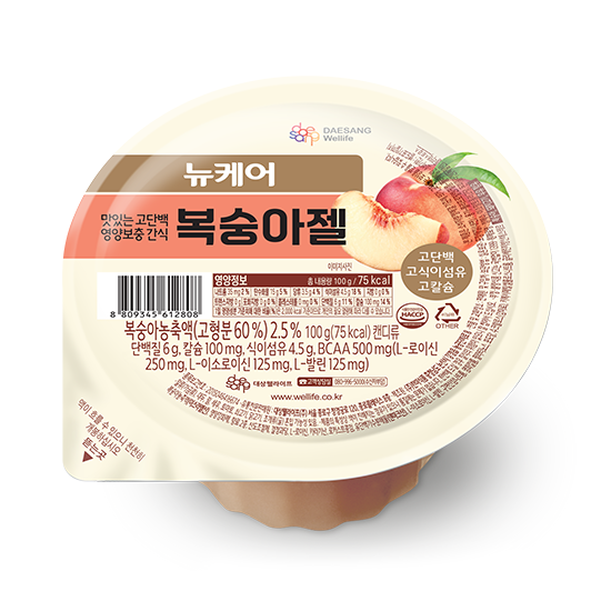 뉴케어 복숭아젤 1BOX (100gx50입)