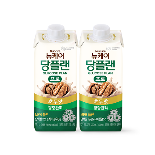 [뉴케어 이벤트] 당플랜 프로 호두맛 230ml (48팩) + 적립금 5,000원 증정