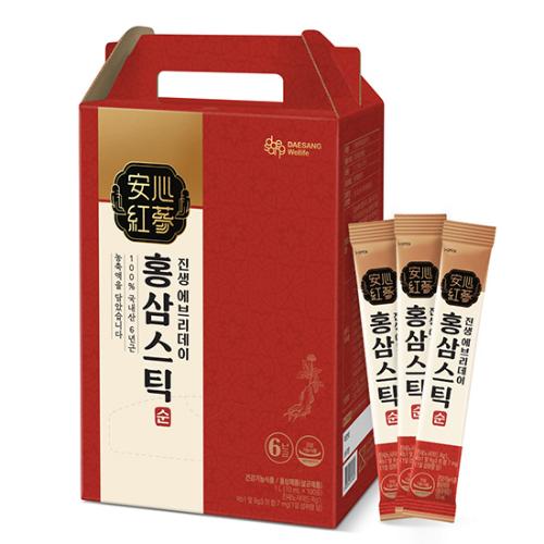 진생에브리데이 홍삼스틱 순 (10 ml×100포) /100일분