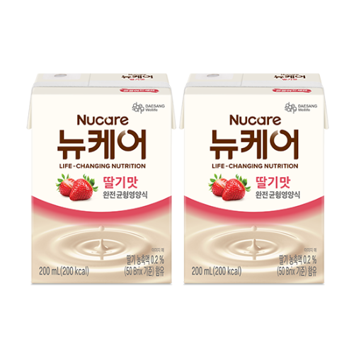뉴케어 딸기맛 200ml (60팩)