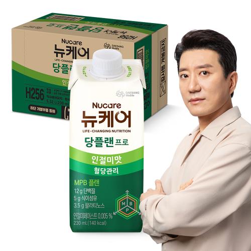 [당플랜 특별대전] 당플랜 프로 인절미맛 230ml (24팩) + 당플랜 안심차 (3입) 증정