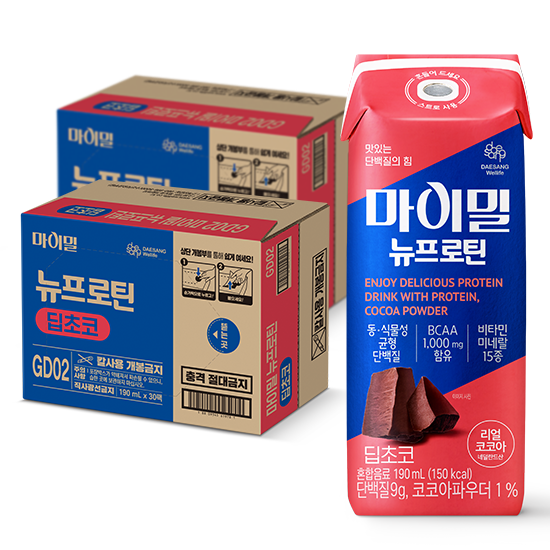 마이밀 뉴프로틴 딥초코 190ml (60팩)_1