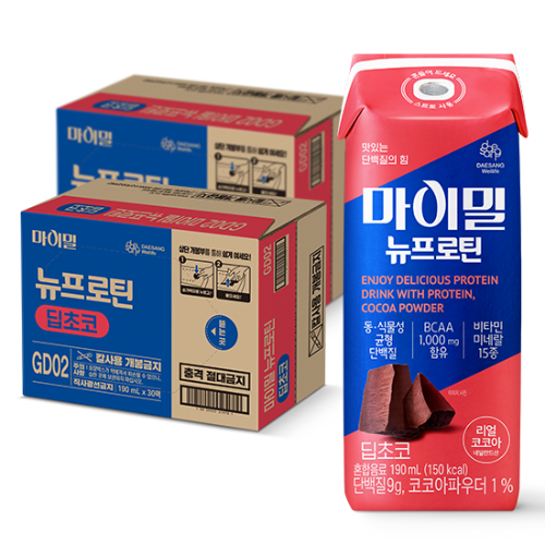마이밀 뉴프로틴 딥초코 190ml (60팩)