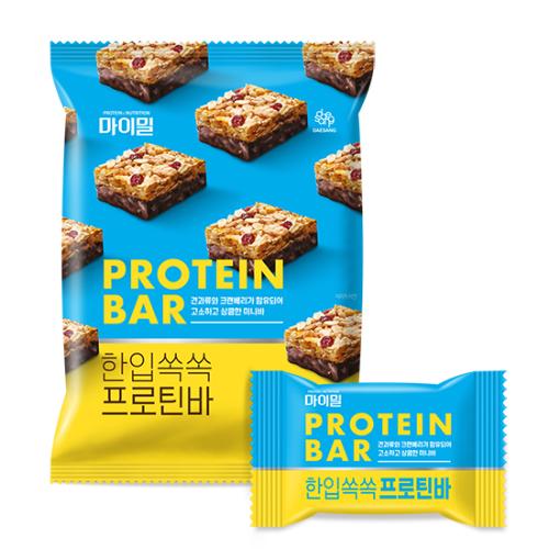 마이밀 한입쏙쏙 프로틴바 (15입) 