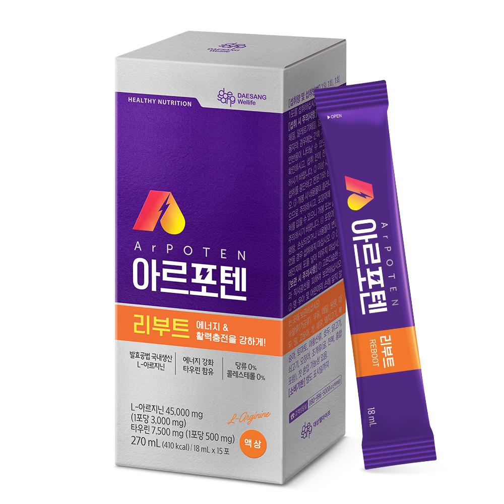 아르포텐 리부트 1박스(15포) + 적립금 1,000원 증정_2