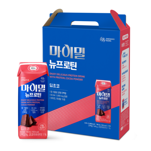 마이밀 마시는 뉴프로틴 딥초코 190ml (16팩)