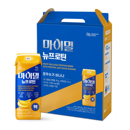 마이밀 마시는 뉴프로틴 바나나 190ml (16팩) 