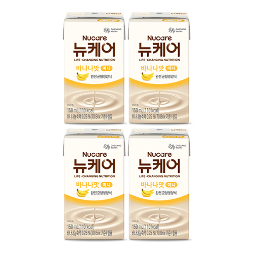뉴케어 미니 바나나맛 150ml (96팩) 