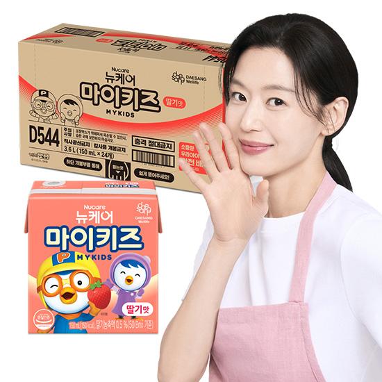 [정기배송] 뉴케어 마이키즈 딸기맛 150ml (24팩)_1