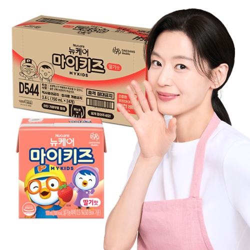[정기배송] 뉴케어 마이키즈 딸기맛 150ml (24팩)