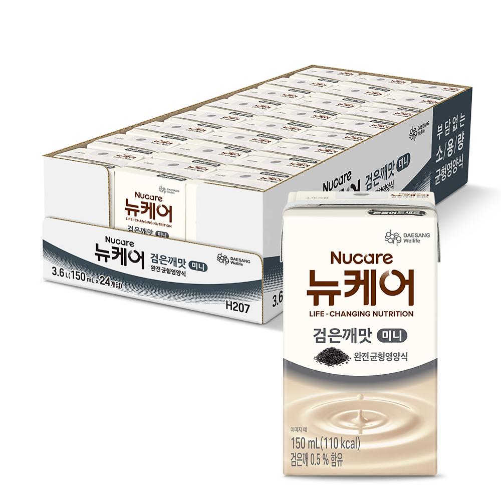 [12월 뉴케어 이벤트] 뉴케어 미니 검은깨맛 150ml (24팩) + 적립금 2,000원 증정 + 혈당커트 ABC주스맛 (7포) 증정 _2