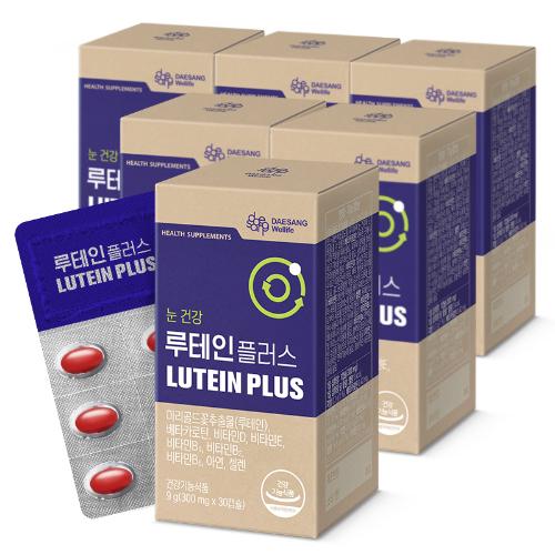 루테인 플러스 (300 mgx30캡슐)X6 /180일분