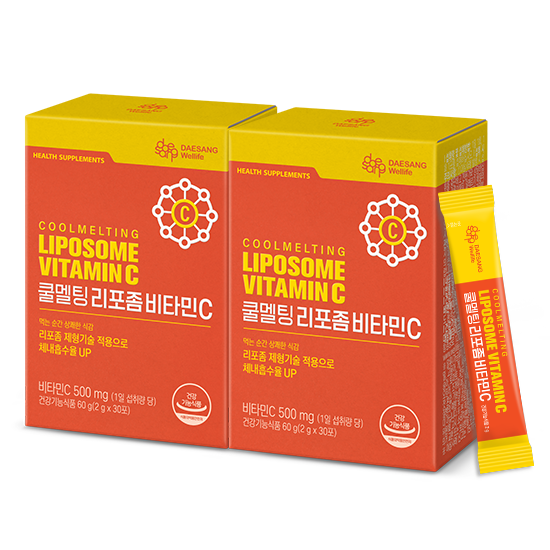 쿨멜팅 리포좀 비타민C 60g (2gx30포)X2 /60일분_1