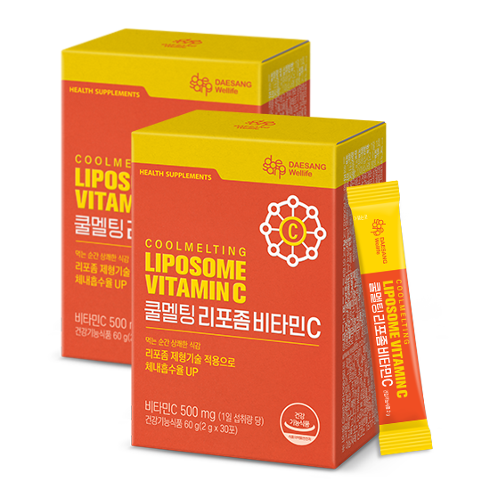 쿨멜팅 리포좀 비타민C 2박스(60일분) + 적립금 3,000원 증정_2