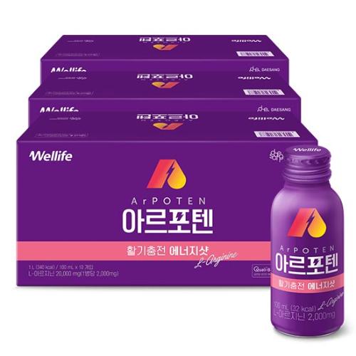 아르포텐 에너지샷 (100ml X 10개입)X3