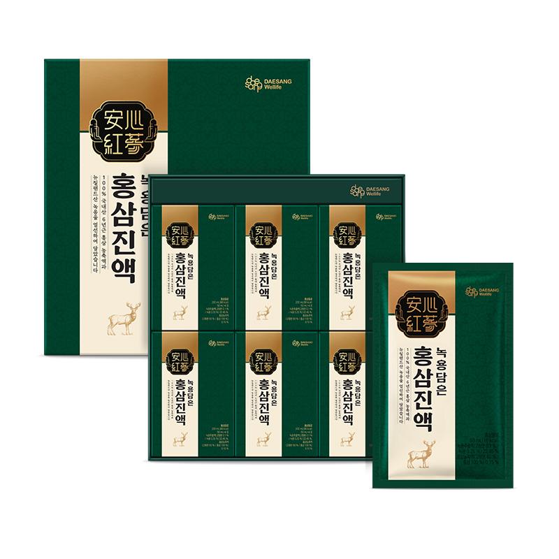 녹용 담은 홍삼 진액 (50mlx24포) /24일분