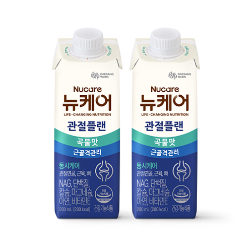 뉴케어 관절플랜 곡물맛 200ml (48팩) 