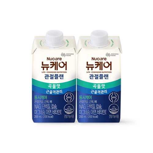 뉴케어 관절플랜 곡물맛 200ml (48팩) 