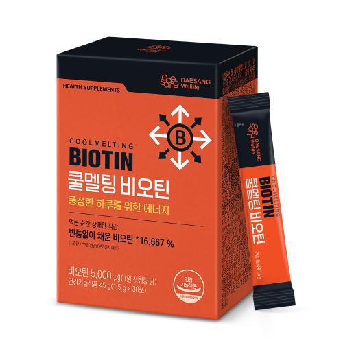 쿨멜팅 비오틴 45g (1.5gx30포) /30일분