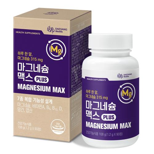[브랜드위크] 마그네슘 맥스 (1.2 g×90정) /90일분