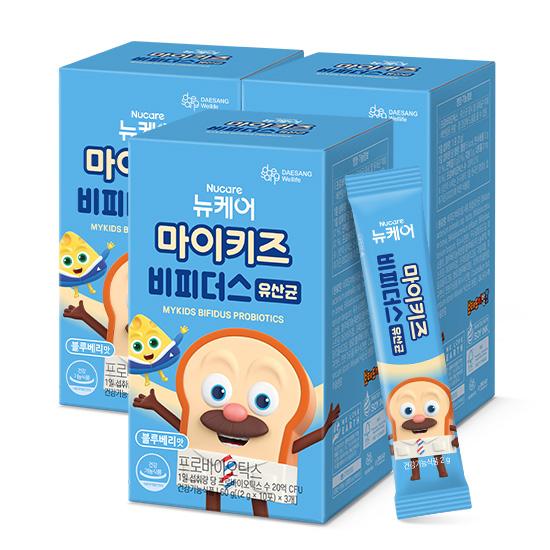마이키즈 비피더스 유산균 (2g×30포)X3 /90일분 _1
