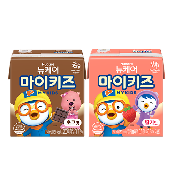 뉴케어 마이키즈 초코맛 150ml (24팩) + 딸기맛 150ml (24팩)_1