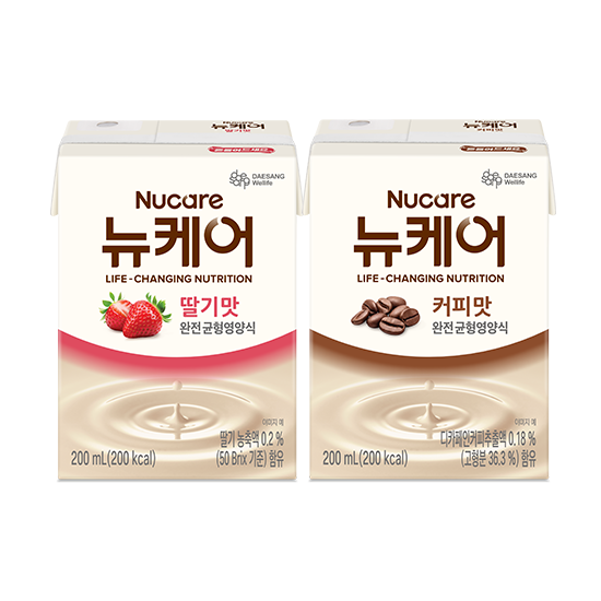 뉴케어 딸기맛 200ml (30팩) + 커피맛 200ml (30팩)