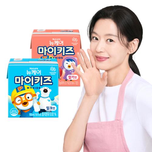 뉴케어 마이키즈 밀크맛 150ml (24팩) + 딸기맛 150ml (24팩)