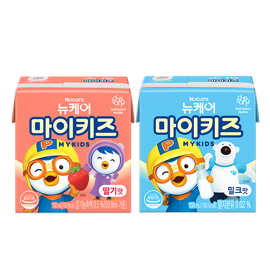 뉴케어 마이키즈 밀크맛 150ml (24팩) + 딸기맛 150ml (24팩)_2
