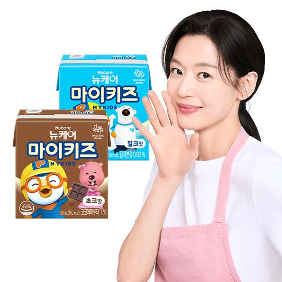 뉴케어 마이키즈 밀크맛 150ml (24팩) + 초코맛 150ml (24팩)_1