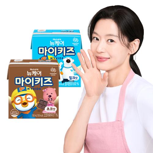 뉴케어 마이키즈 밀크맛 150ml (24팩) + 초코맛 150ml (24팩)