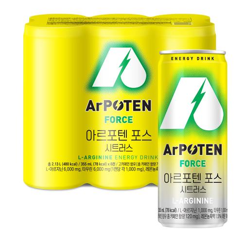 [아르포텐 여름 이벤트] 아르포텐(ArPOTEN) 포스 시트러스 (6입)X1 / 총 6캔
