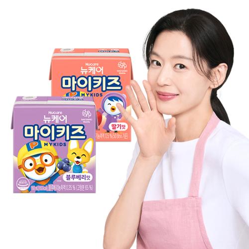 뉴케어 마이키즈 블루베리맛 150ml (24팩) + 딸기맛 150ml (24팩)