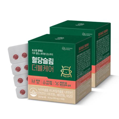 혈당슬림 더블케어 (300 mg x 168정)X2 /112일분