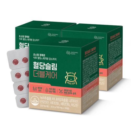 혈당슬림 더블케어 (300 mg x 168정)X3 /168일분
