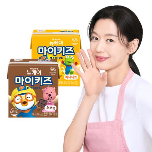 뉴케어 마이키즈 바나나맛 150ml (24팩) + 초코맛 150ml (24팩)