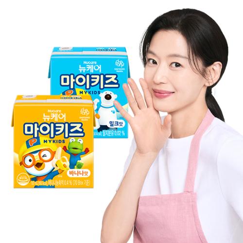 뉴케어 마이키즈 바나나맛 150ml (24팩) + 밀크맛 150ml (24팩)
