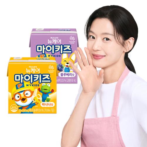 뉴케어 마이키즈 바나나맛 150ml (24팩) + 블루베리맛 150ml (24팩)