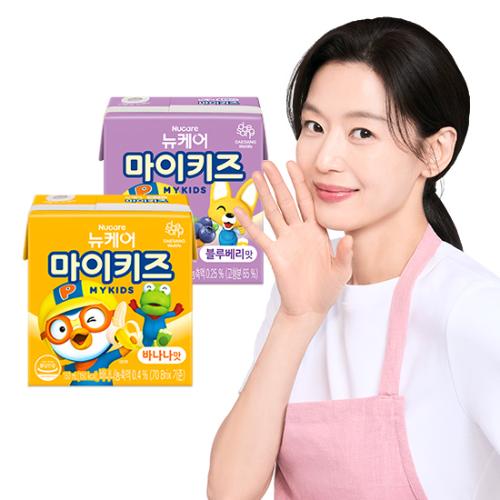 뉴케어 마이키즈 바나나맛 150ml (24팩) + 블루베리맛 150ml (24팩)