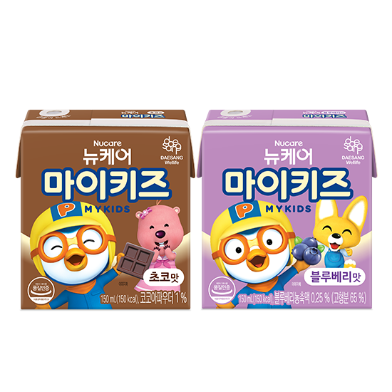 뉴케어 마이키즈 블루베리맛 150ml (24팩) + 초코맛 150ml (24팩)_2