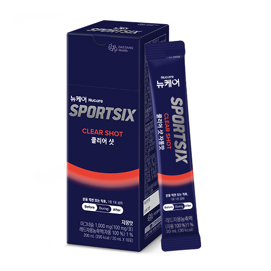 뉴케어 스포식스 클리어 샷 (20ml×10포)_3
