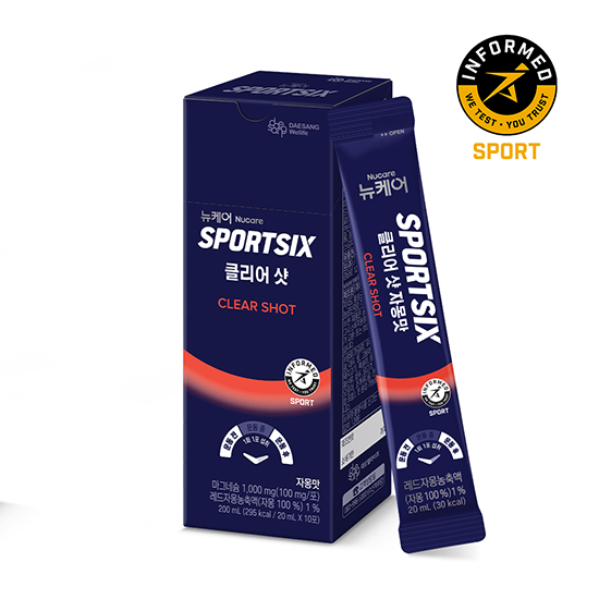 [핫딜특가] 뉴케어 스포식스 클리어 샷 (20ml×10포) _2