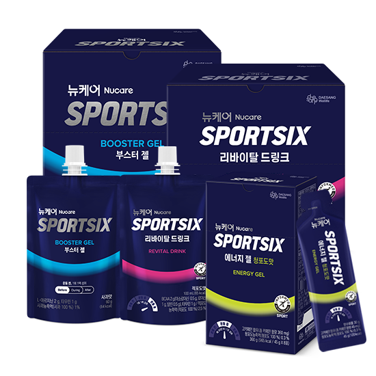 뉴케어 스포식스 부스터 젤 1EA + 에너지젤 청포도맛 1EA + 리바이탈 드링크 1EA_2