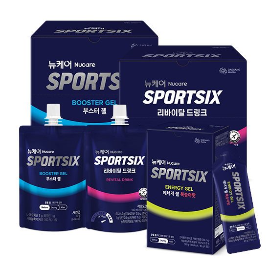 뉴케어 스포식스 부스터 젤 1EA + 에너지젤 복숭아맛 1EA + 리바이탈 드링크 1EA _2