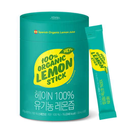 헤이N 100% 유기농 레몬즙 (20ml x 50포)
