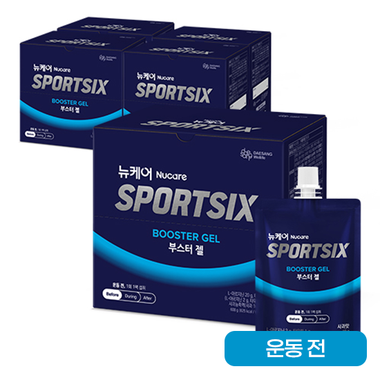뉴케어 스포식스 부스터 젤 (60g×10팩)X5 + 적립금 3,000원 증정_2