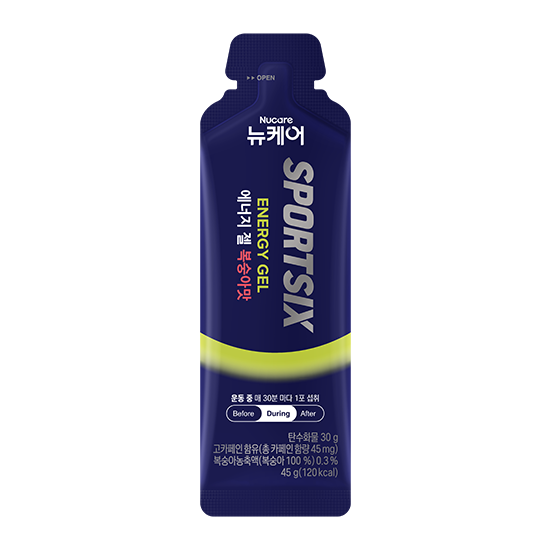 [올프로틴X스포식스] 뉴케어 스포식스 에너지 젤 복숭아맛 (45g×8포)X2_3