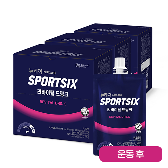 뉴케어 스포식스 리바이탈 드링크 (100ml×10팩)X3